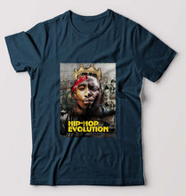 Load image into Gallery viewer, Hip-Hop Evolution T-Shirt for Men-Petrol Blue-Ektarfa.online
