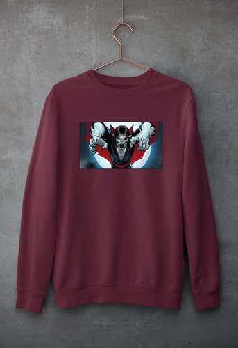 Morbius Unisex Sweatshirt for Men/Women-Maroon-Ektarfa.online