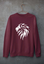 Load image into Gallery viewer, Lion Unisex Sweatshirt for Men/Women-maroon-Ektarfa.online
