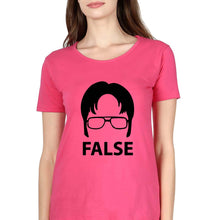 Load image into Gallery viewer, Dwight Schrute T-Shirt for Women-Pink-Ektarfa.online

