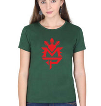 Load image into Gallery viewer, MP Manny Paquiao Pacman T-Shirt for Women-Dark Green-Ektarfa.online

