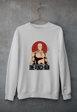 Load image into Gallery viewer, One-Punch Man Unisex Sweatshirt for Men/Women-Grey Melange-Ektarfa.online
