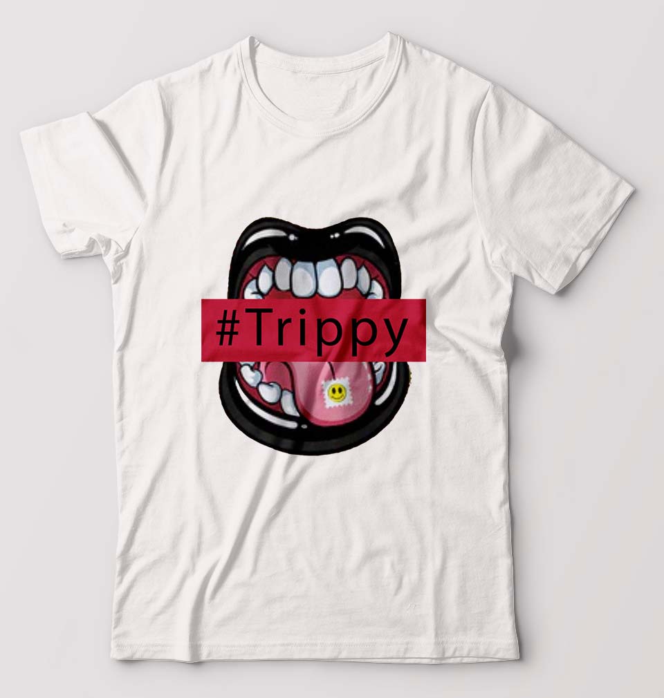 Trippy T-Shirt for Men-White-Ektarfa.online