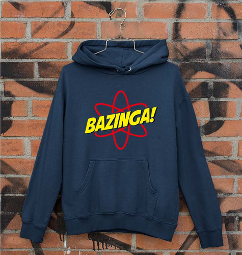 Sheldon Cooper Bazinga Unisex Hoodie for Men/Women-Navy Blue-Ektarfa.online