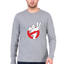 Load image into Gallery viewer, Ghostbusters Full Sleeves T-Shirt for Men-Grey Melange-Ektarfa.online

