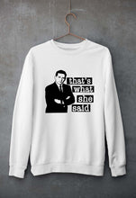 Load image into Gallery viewer, Michael Scott That&#39;s What She Said Unisex Sweatshirt for Men/Women-White-Ektarfa.online

