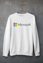 Load image into Gallery viewer, Microsooft Unisex Sweatshirt for Men/Women-S(40 Inches)-White-Ektarfa.online

