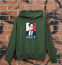Load image into Gallery viewer, Dwight Schrute Fact Unisex Hoodie for Men/Women-Dark Green-Ektarfa.online
