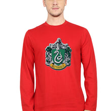Load image into Gallery viewer, Slytherin Harry Potter Full Sleeves T-Shirt for Men-Red-Ektarfa.online

