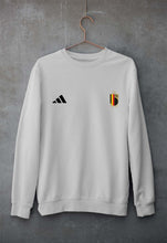 Load image into Gallery viewer, Belgium Football Unisex Sweatshirt for Men/Women-Grey Melange-Ektarfa.online
