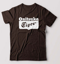 Load image into Gallery viewer, Onitsuka Tiger T-Shirt for Men-S(38 Inches)-Coffee Brown-Ektarfa.online
