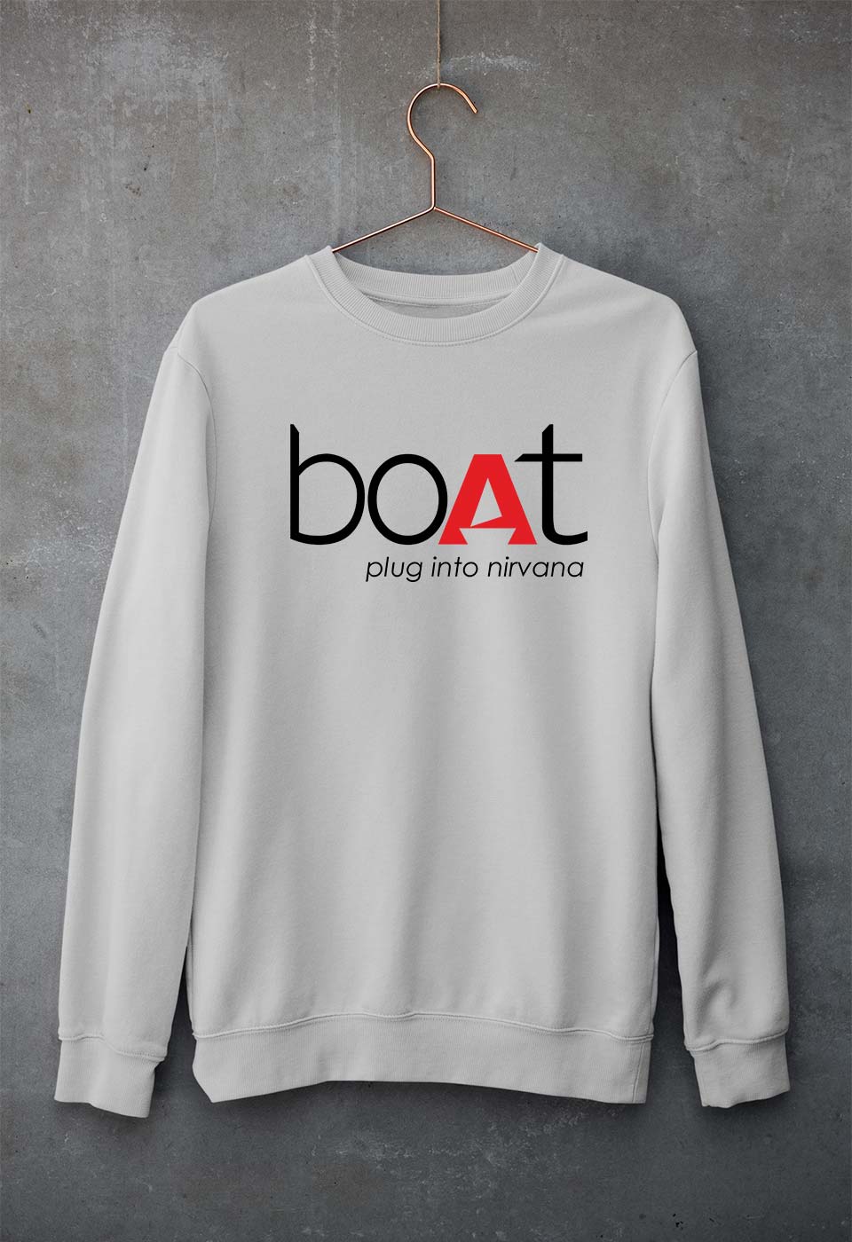 Boat Unisex Sweatshirt for Men/Women-S(40 Inches)-Grey Melange-Ektarfa.online