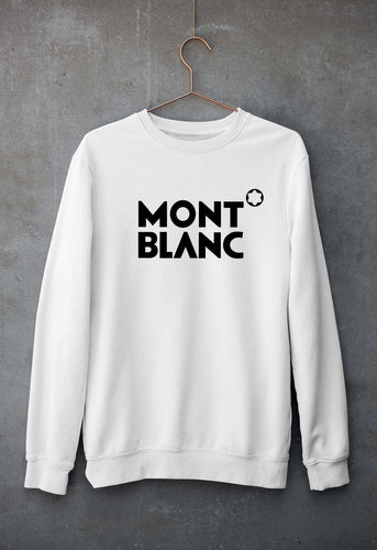 Mont Blanc Unisex Sweatshirt for Men/Women-White-Ektarfa.online