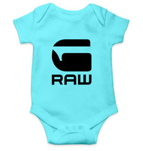 Load image into Gallery viewer, G Raw Kids Romper For Baby Boy/Girl-0-5 Months(18 Inches)-Sky Blue-Ektarfa.online
