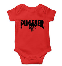 Load image into Gallery viewer, Punisher Kids Romper For Baby Boy/Girl-0-5 Months(18 Inches)-Red-Ektarfa.online
