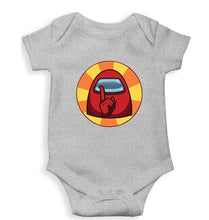 Load image into Gallery viewer, Among Us Kids Romper For Baby Boy/Girl-0-5 Months(18 Inches)-Grey-Ektarfa.online
