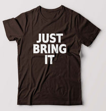 Load image into Gallery viewer, Just Bring IT T-Shirt for Men-Coffee Brown-Ektarfa.online
