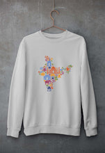 Load image into Gallery viewer, India Unisex Sweatshirt for Men/Women-Grey Melange-Ektarfa.online
