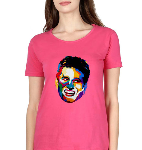 Sachin Tendulkar T-Shirt for Women-Pink-Ektarfa.online