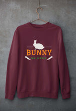 Load image into Gallery viewer, Rabbit Bunny Unisex Sweatshirt for Men/Women-maroon-Ektarfa.online
