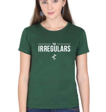 Load image into Gallery viewer, The Irregulars T-Shirt for Women-XS(32 Inches)-Dark Green-Ektarfa.online
