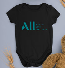 Load image into Gallery viewer, ACCOR LIVE LIMITLESS (ALL) Kids Romper Kids Romper For Baby Boy/Girl-0-5 Months(18 Inches)-Black-Ektarfa.online
