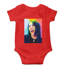 Load image into Gallery viewer, Billie Eilish Kids Romper For Baby Boy/Girl-0-5 Months(18 Inches)-Red-Ektarfa.online
