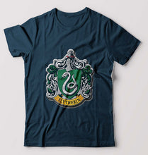 Load image into Gallery viewer, Slytherin Harry Potter T-Shirt for Men-Petrol Blue-Ektarfa.online
