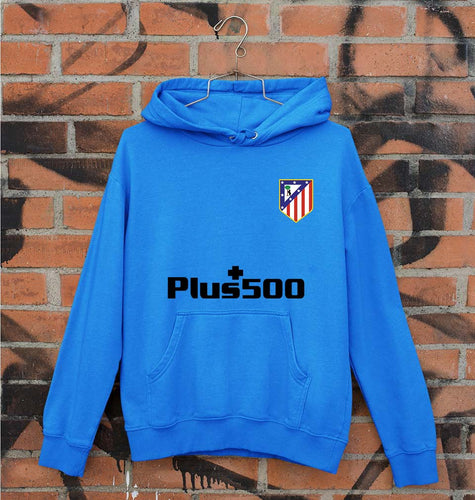Atletico Madrid 2021-22 Unisex Hoodie for Men/Women-Royal Blue-Ektarfa.online