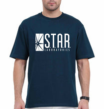 Load image into Gallery viewer, Star laboratories Oversized T-Shirt for Men-Petrol Blue-Ektarfa.online
