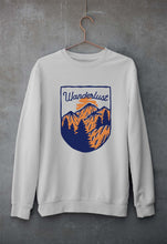 Load image into Gallery viewer, Wanderlust Unisex Sweatshirt for Men/Women-S(40 Inches)-Grey Melange-Ektarfa.online
