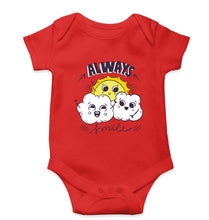 Load image into Gallery viewer, Always Smile Kids Romper For Baby Boy/Girl-0-5 Months(18 Inches)-Red-Ektarfa.online
