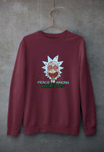 Load image into Gallery viewer, Rick and Morty Unisex Sweatshirt for Men/Women-Maroon-Ektarfa.online

