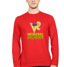 Load image into Gallery viewer, Valentino Rossi(VR 46) Full Sleeves T-Shirt for Men-Red-Ektarfa.online
