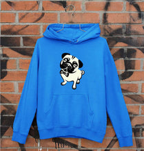 Load image into Gallery viewer, Pug Dog Unisex Hoodie for Men/Women-S(40 Inches)-Royal Blue-Ektarfa.online
