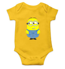 Load image into Gallery viewer, Minion Naughty Kids Romper For Baby Boy/Girl-0-5 Months(18 Inches)-Yellow-Ektarfa.online
