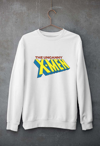 X-Men Unisex Sweatshirt for Men/Women-White-Ektarfa.online