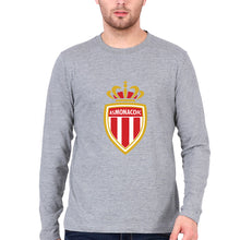 Load image into Gallery viewer, Monaco Full Sleeves T-Shirt for Men-Grey Melange-Ektarfa.online
