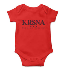 Load image into Gallery viewer, Krsna Kids Romper For Baby Boy/Girl-0-5 Months(18 Inches)-Red-Ektarfa.online
