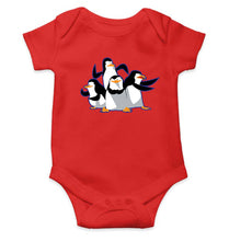 Load image into Gallery viewer, Penguins Fun Mode Kids Romper For Baby Boy/Girl-0-5 Months(18 Inches)-RED-Ektarfa.online
