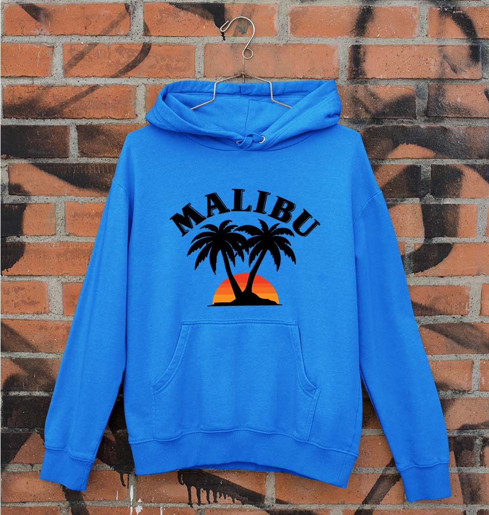 Malibu Unisex Hoodie for Men/Women-Royal Blue-Ektarfa.online