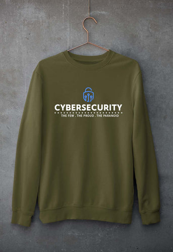 Cyber Security Unisex Sweatshirt for Men/Women-Olive Green-Ektarfa.online
