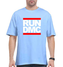 Load image into Gallery viewer, Run DMC Oversized T-Shirt for Men-Baby Blue-Ektarfa.online
