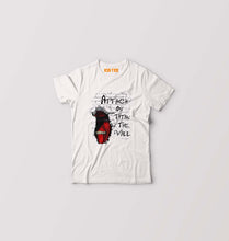 Load image into Gallery viewer, Attack on Titan Kids T-Shirt for Boy/Girl-White-Ektarfa.online
