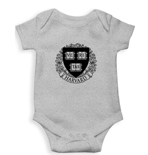 Harvard Kids Romper For Baby Boy/Girl-Grey-Ektarfa.online