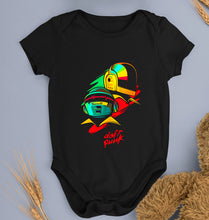 Load image into Gallery viewer, Daft Punk Kids Romper For Baby Boy/Girl-0-5 Months(18 Inches)-Black-Ektarfa.online
