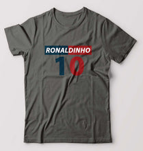 Load image into Gallery viewer, Ronaldinho T-Shirt for Men-Charcoal-Ektarfa.online
