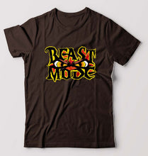 Load image into Gallery viewer, Gym Beast T-Shirt for Men-Coffee Brown-Ektarfa.online

