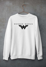 Load image into Gallery viewer, Wonder Woman Superhero Unisex Sweatshirt for Men/Women-S(40 Inches)-White-Ektarfa.online
