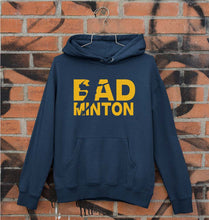 Load image into Gallery viewer, Badminton Unisex Hoodie for Men/Women-Navy Blue-Ektarfa.online

